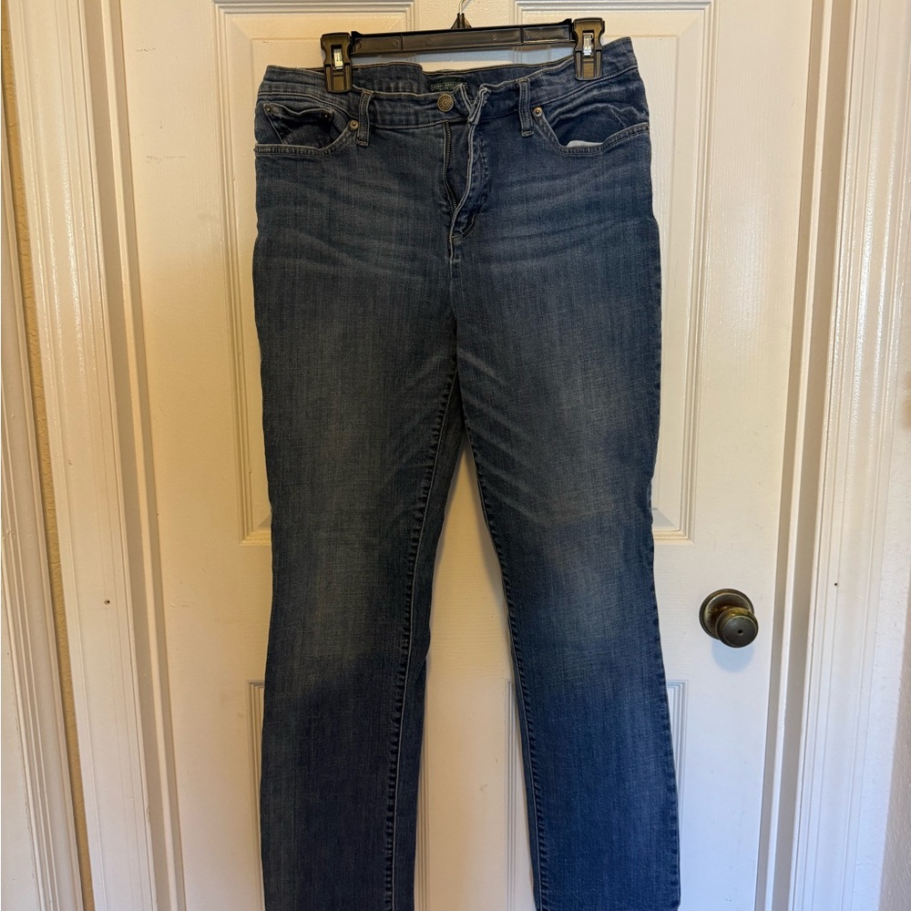 Ralph Lauren Women's Straight Leg Blue Jeans